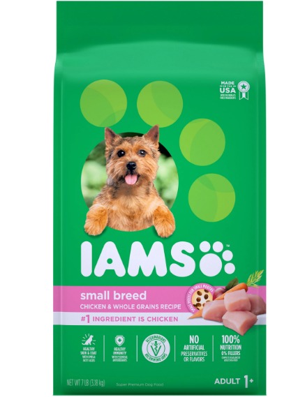 IAMS SMALL BREED DRY DOG FOOD